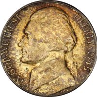 Ηνωμένες Πολιτείες Αμερικής USA Buffalo Nickel 5C 1945 Uncirculated