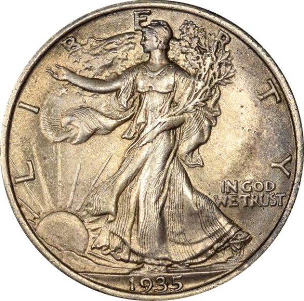 Ηνωμένες Πολιτείες United States 1935 Walking Liberty Half Dollar Uncirculated