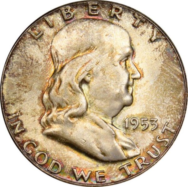Ηνωμένες Πολιτείες United States 1953 Franklin Half Dollar Brilliant Uncirculated