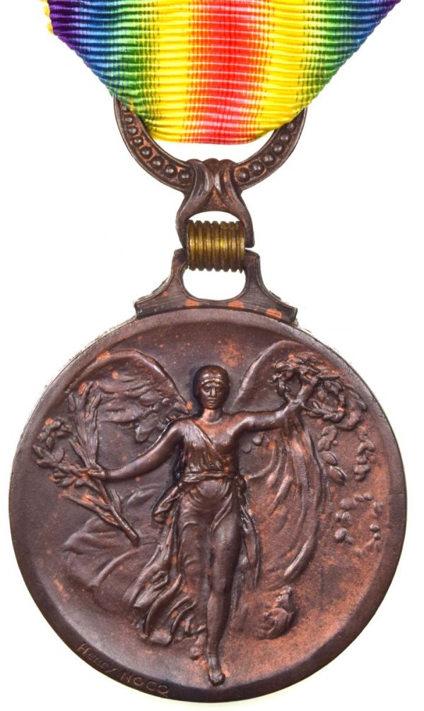 Διασυμμαχικό Μετάλλιο Α΄ Παγκοσμίου Πολέμου Με Κορδέλα