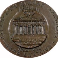 Medal 40th Anniversary Of The Restoration Of The Olympic Games1934