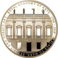 British Royal Mint Silver Proof £5 2018 Royal Academy Of Arts