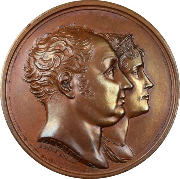 France Bronze Medal Bavarian King And Queen Visit The Mint 1810 Paris Mint By Denon Dir