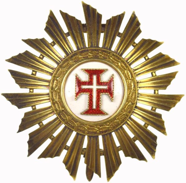 Πορτογαλία Portugal Kingdom Order Of The Christ Grand Cross Breast Star