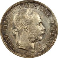 Αυστρία Austria 1 Florin 1878 Silver PCGS AU55