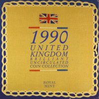 Ηνωμένο Βασίλειο United Kingdom 1990 Brilliant Uncirculated Coin Collection