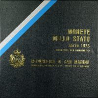 Σαν Μαρίνο Republic Of San Marino 1976 Official Coin Set