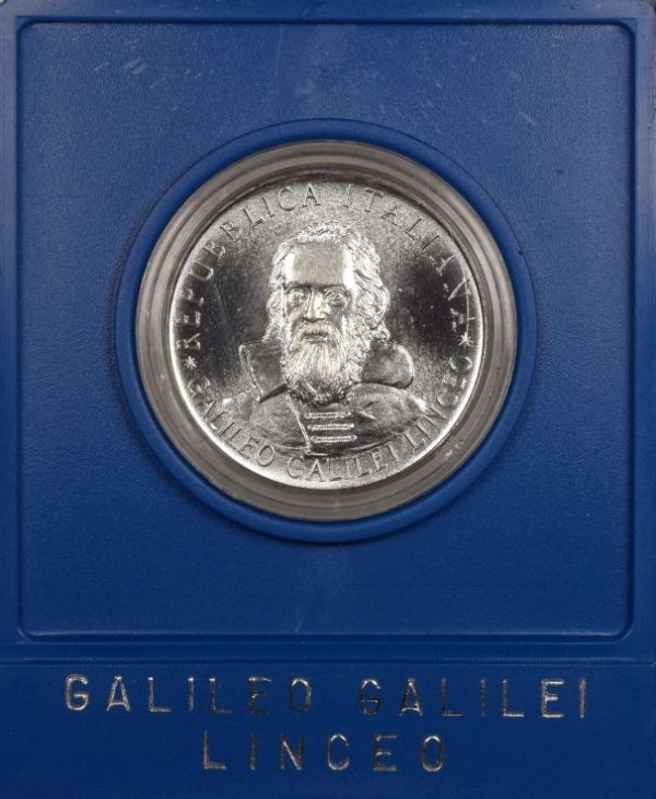 Ιταλία Italy 500 Lire 1982 Silver Galileo Galilei Brilliant Uncirculated