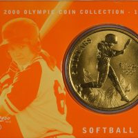 Αυστραλία Australia 2000 Uncirculated 5 Dollars Softball Olympic Games Collection