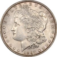 Ηνωμένες Πολιτείες United States Silver Morgan Dollar 1897 Brilliant Uncirculated