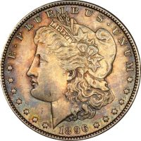 Ηνωμένες Πολιτείες United States Silver Morgan Dollar 1896 Brilliant Uncirculated