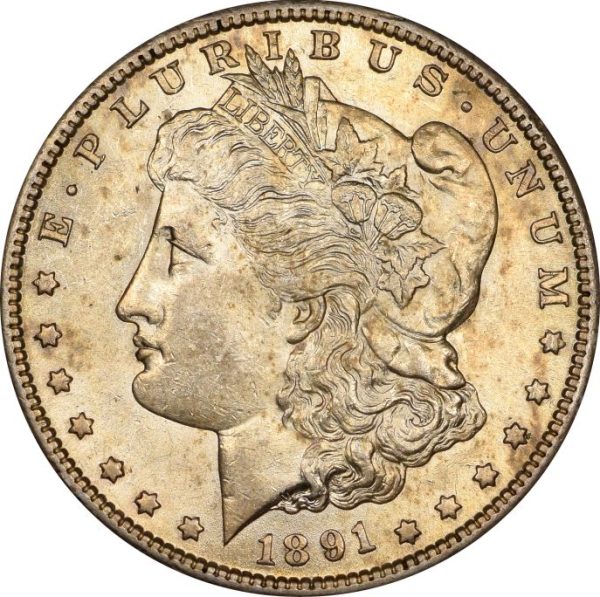 Ηνωμένες Πολιτείες United States Silver Morgan Dollar 1891 S Brilliant Uncirculated