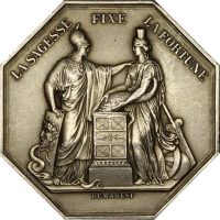 Γαλλία France Silver Medal - Token Banque De France AN VIII By Dumarest