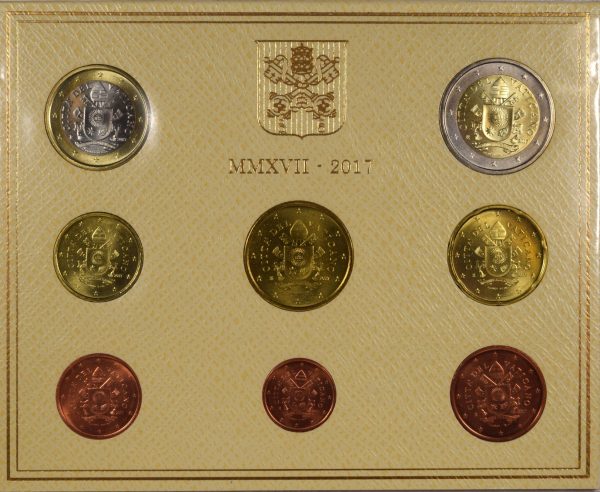 Βατικανό Vatican 2017 Official Euro Coin Set