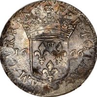 Ιταλία Italy 1/12 Luigino 1666 Silver Fosdinovo (Tuscany)