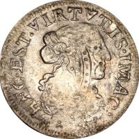 Ιταλία Italy 1/12 Luigino 1666 Silver Fosdinovo (Tuscany) Die Clash Error