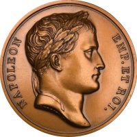 Γαλλία France Copper Medal Napoleon Bonaparte 1806 By Andrieu Official Museum Restrike