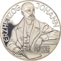 Αυστρία Austria 100 Schilling Silver 1994 Proof Archduke John of Austria