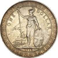 Χονγκ Κονγκ Hong Kong Trade Dollar 1912 Silver High Grade