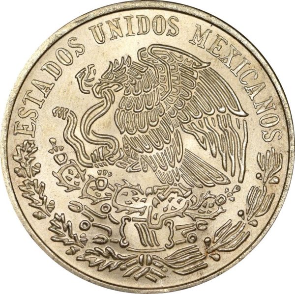 Μεξικό Mexico 100 Pesos 1977 Silver Brilliant Uncirculated - Image 2