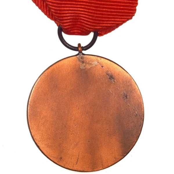 Χάλκινο Μασονικό Μετάλλιο Στοάς "Αλήθεια" 1910-1985 Με Κορδέλα - Image 2