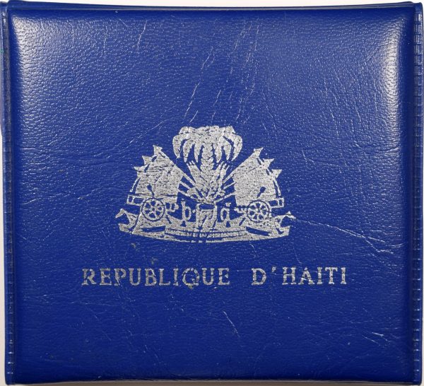 Αϊτή Republic Of Haiti Silver Proof 100 Gourdes 1977 Με Θήκη - Image 3