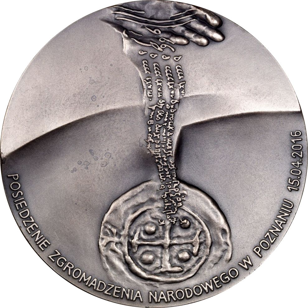 Poland Medal 1050th Anniversary of the Baptism of Poland, National Assembly Poznań 2016 - Image 3