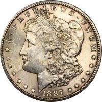 Ηνωμένες Πολιτείες United States Silver Morgan Dollar 1887 S Brilliant Uncirculated