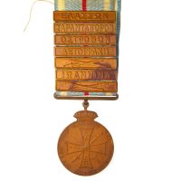 Μετάλλιο Ελληνοτουρκικού Πολέμου Με Εφτά Διεμβολές