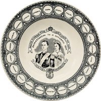 Βασιλικό Πιάτο Γάμων Βασιλέως Γεωργίου Και Βασίλισσας Όλγας - Γρέζος Σύρος