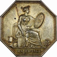 France Jeton Silver 1837 Compagnie D’ Assurance Contre l’ Incendie A Paris France Jeton Silver 1837 Compagnie D' Assurance Contre l' Incendie A Paris