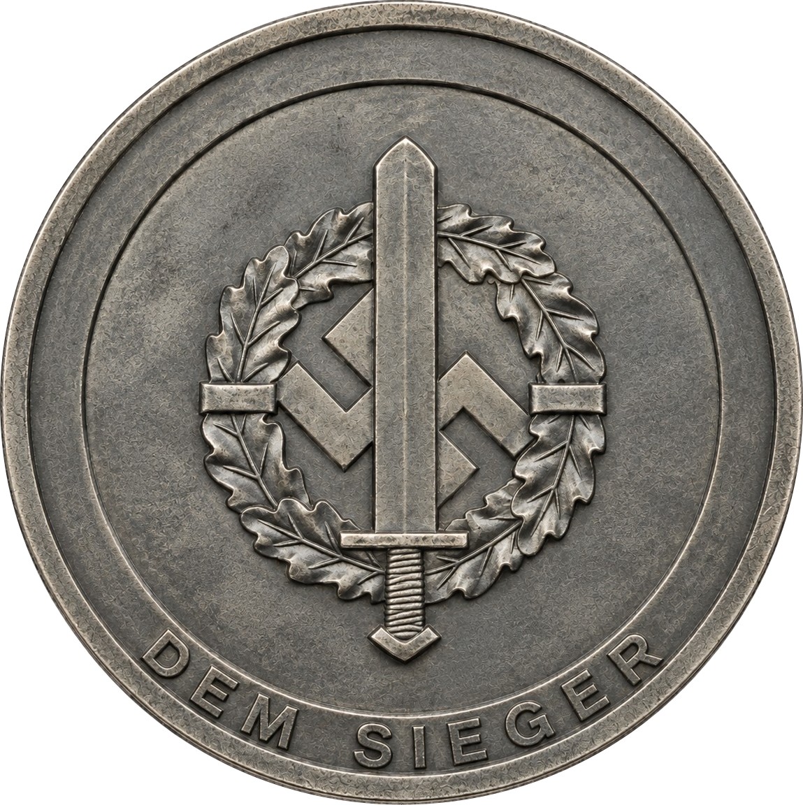Γερμανία Germany Nazi 3rd Reich Μετάλλιο 1939 – Reichswettkämpfe der SA Berlin 95mm – PCGS SP64 - Image 2